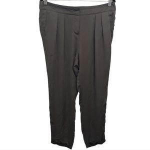 Max & Co Women's Green Pleated Long Trousers 🌿